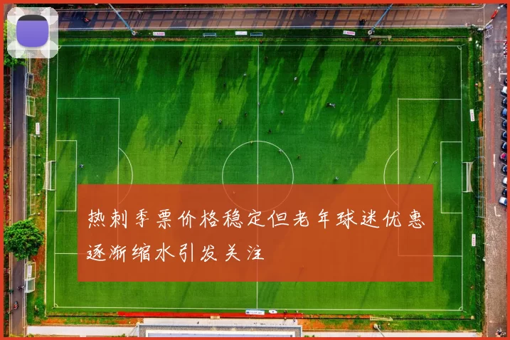 热刺季票价格稳定但老年球迷优惠逐渐缩水引发关注